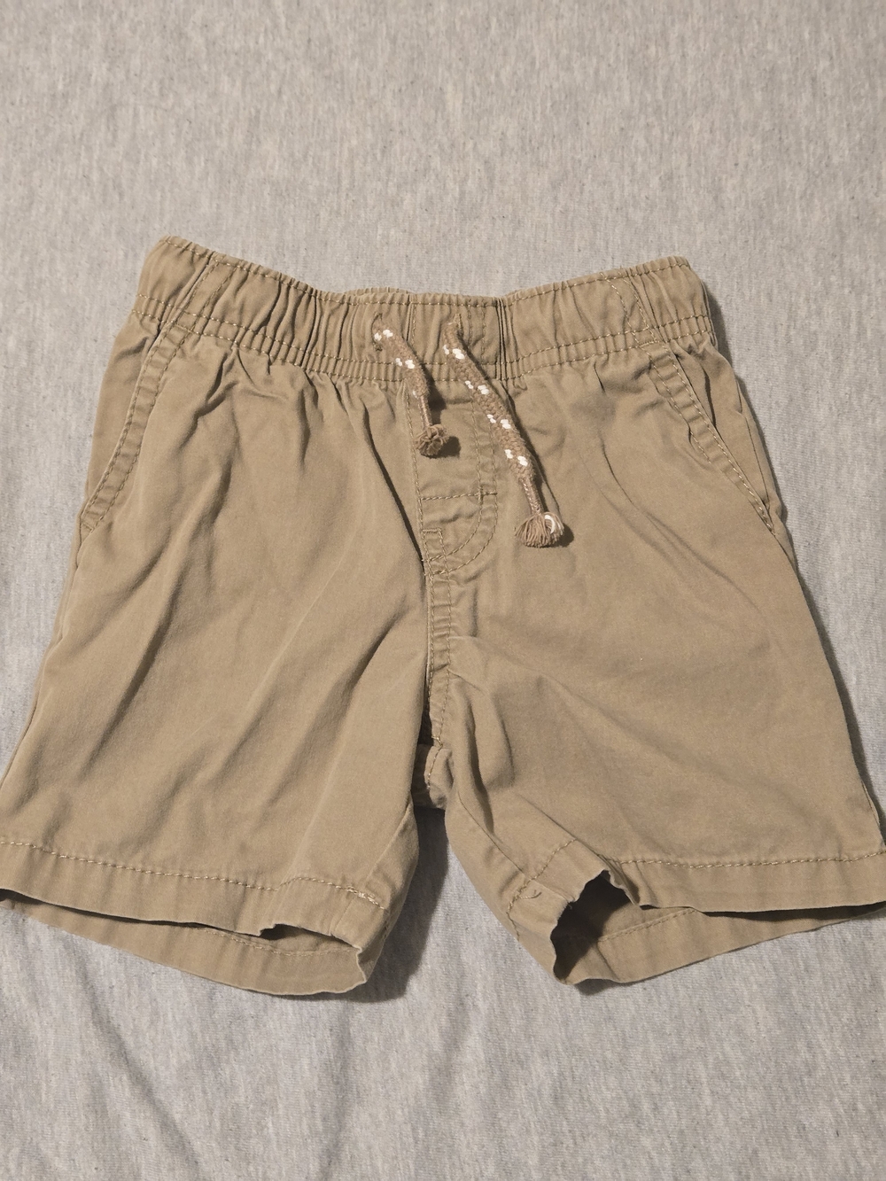 Cat & Jack Boys' Shorts Trio - Tan, Black, Olive - Picture 7 of 8